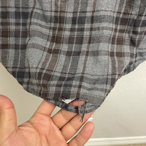 prAna button down shirt men’s XL gray - Picture 5 of 5